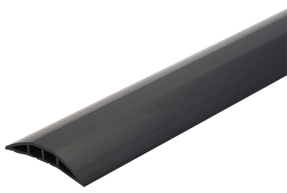 Kabelbrücke Kunststoff B1500xT75xH12 mm 2 Kammern H8xB11 mm schwarz