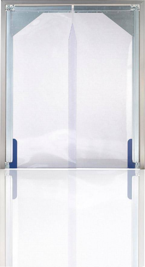 Pendeltür H2750xB2500 mm klar mit Gewebe - Artikel: 7830625025