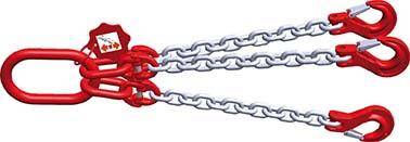 Dreistrang Kettenge.verz.Gabelkopf260x140mm11800KG - Artikel: 7830601753