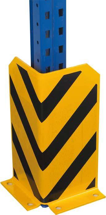 Rammschutz L-Form Höhe 400 mm schwarz/gelb - Artikel: 7830493425