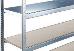 Weitspannregal WS 2000 B1500xT600xH2000 mm Anbaufeld 3 Spanplatten Fachlast 400kg - Artikel: 7830490100