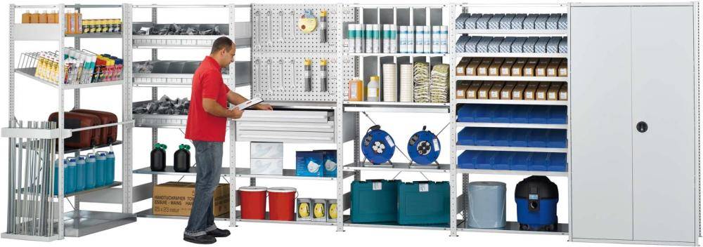 T-Profilrahmen H2300xT600 mm montiert mit Tiefenriegel verzinkt - Artikel: 7830493004