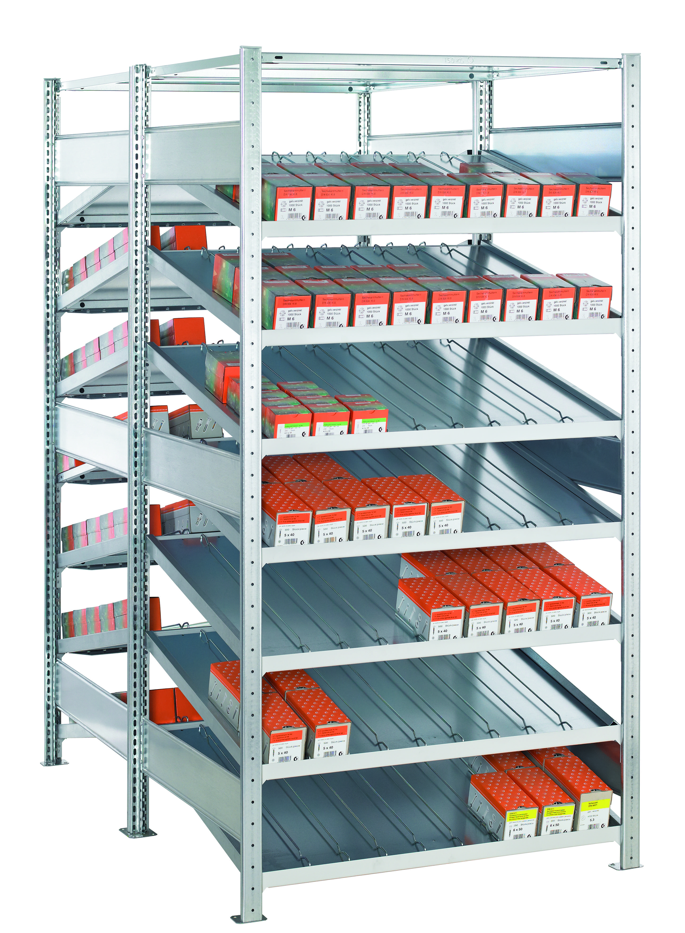 Zusatzebene B1000xT800 mm 2 Böden vzk Fachlast 150kg - Artikel: 7830493065