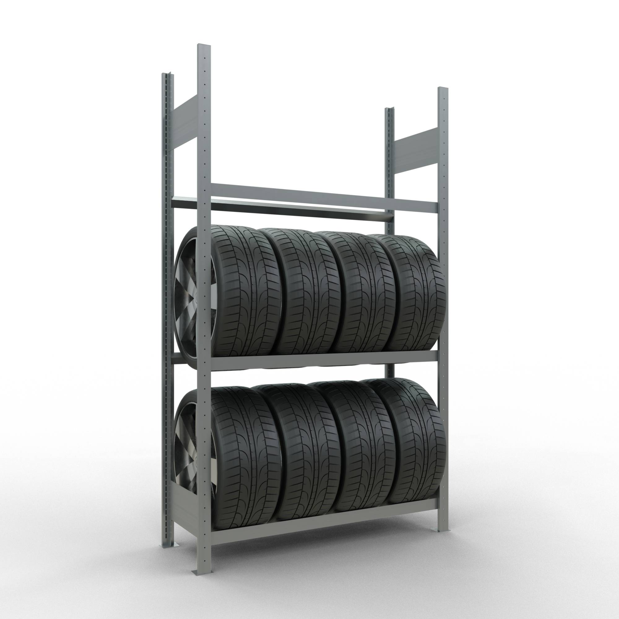 SCHULTE Reifenregal 13890 200x115x40cm