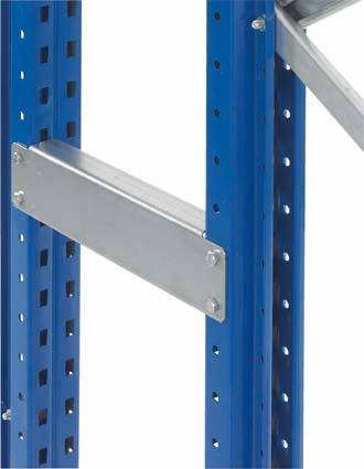 Distanzstück L 400 mm für Doppelregal verzinkt - Artikel: 7830493429