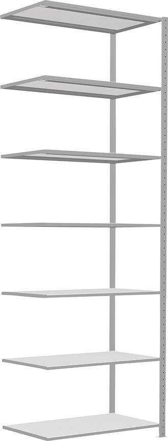 Steckregal B1000xT600xH3000 mm Anbaufeld 7 Böden vzk Fachlast 330kg - Artikel: 7830490892