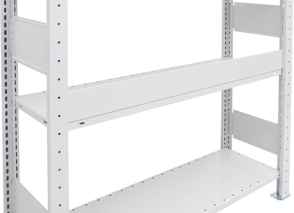 Schüttgutleiste B750xH90 mm für Fachboden 250-330kg gr. - Artikel: 7830493924