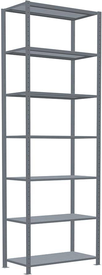 Steckregal B1000xT500xH3000 mm Grundfeld 7 Böden vzk Fachlast 330kg - Artikel: 7830490642