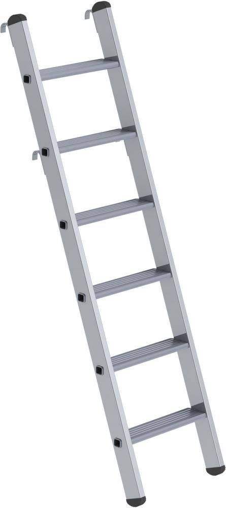 Regalleiter alu 6 Stufen einhängbar
