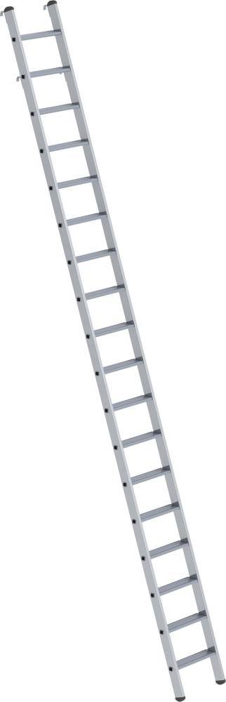 Regalleiter alu 18 Stufen einhängbar