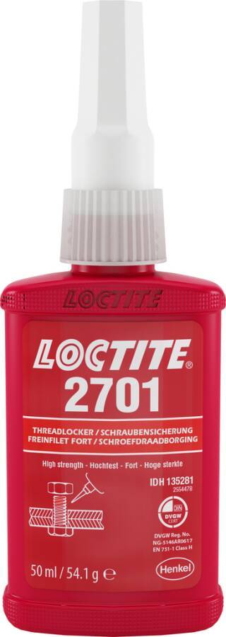 Schraubensicherung hochfest Loctite 2701 135281 Gebindeart Flasche Inhalt 50 ml