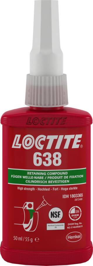 Spezielles Fügeprodukt Loctite 638 1803365 Gebindeart Flasche Inhalt 50 ml