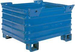 Stapelbehälter verzinkt B1200xT800xH620 mm Nutzlast 2t Auflast 8t u-förmige Füße - Artikel: 7830412878