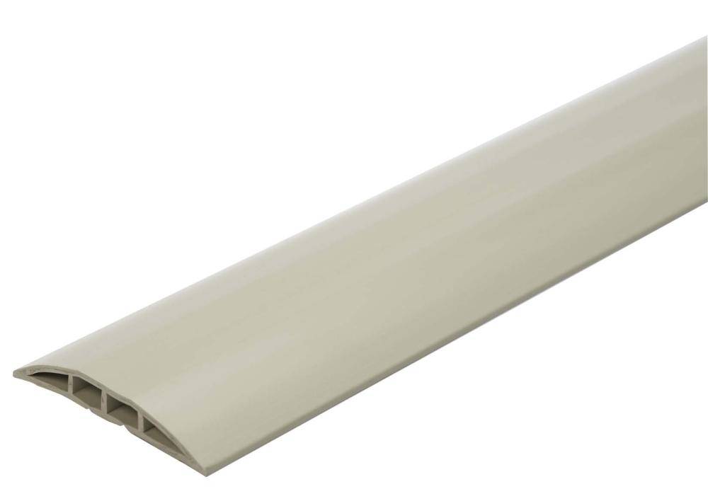 Kabelbrücke Kunststoff B1500xT75xH12 mm 2 Kammern H8xB11 mm grau