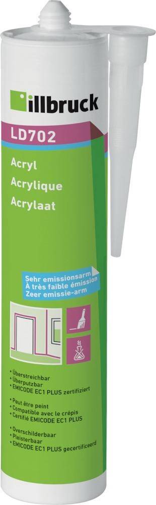LD702 Acryl grau 310ml Illbruck - Artikel: 8713465310417