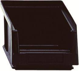 Sichtlagerkasten PLKL 4 B105xT164xH75 mm ESD leitfähig schwarz