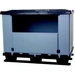 Faltbox m. 3 Kufen mit LK800x1200x905 mm Faltbox m. 3 Kufen mit LK800x1200x905 mm