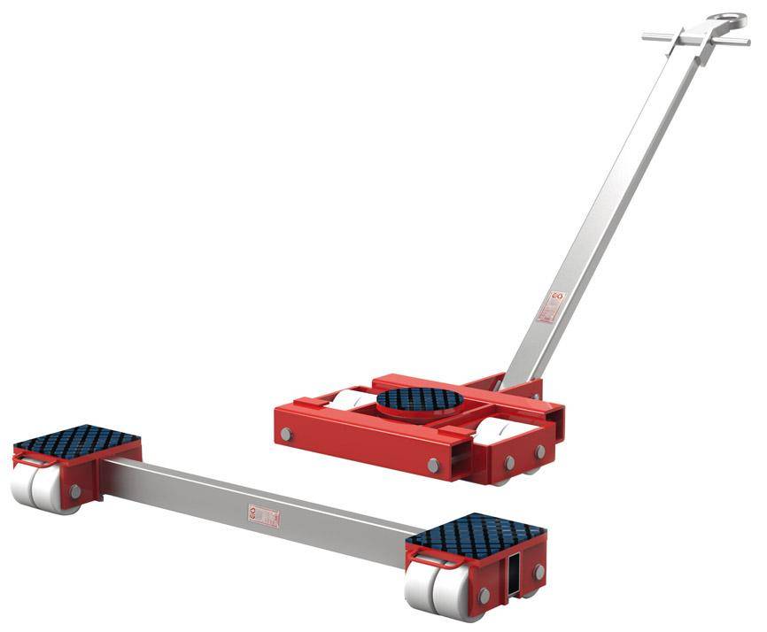 Transportfahrwerk 20000 kg lenkbar - Artikel: 7830306096