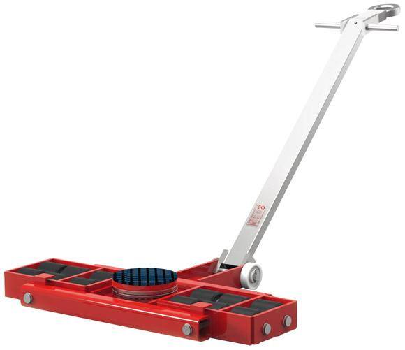 Transportfahrwerk 9000 kg 320x200 mm - Artikel: 7830306086