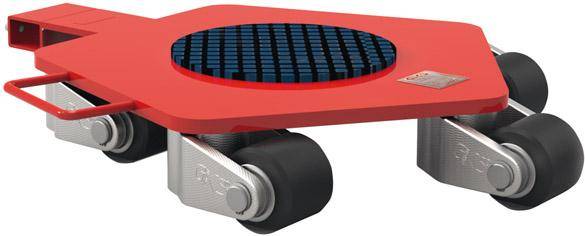 Rotationsfahrwerk 4000 kg 760x560x110 mm - Artikel: 7830306099