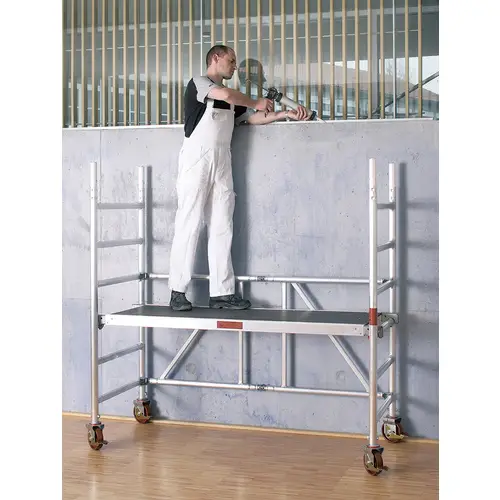 Layher Rollgerüst Zifa Sicherheitsaufbau P2 6,76m AH Layher Rollgerüst Zifa Sicherheitsaufbau P2 6,76m AH