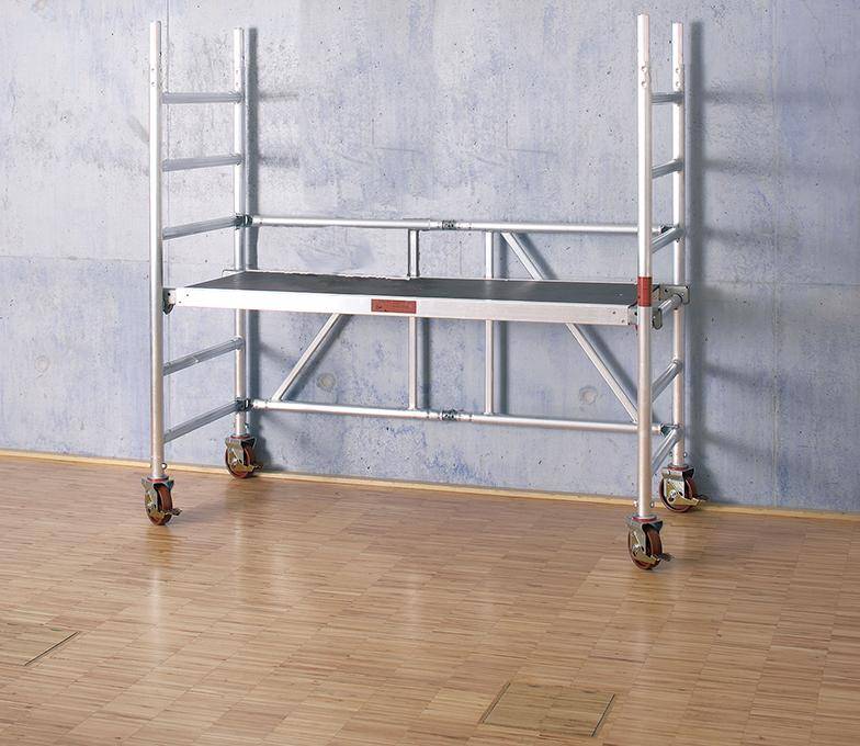 Rollgerüst Zifa P2 Plattform B1800xT750 mm Plattformhöhe 5,76 m Arbeitshöhe 7,76 m - Artikel: 7830612432