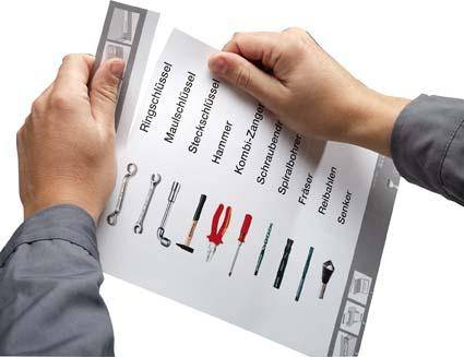 Script-Etiketten Universalpaket