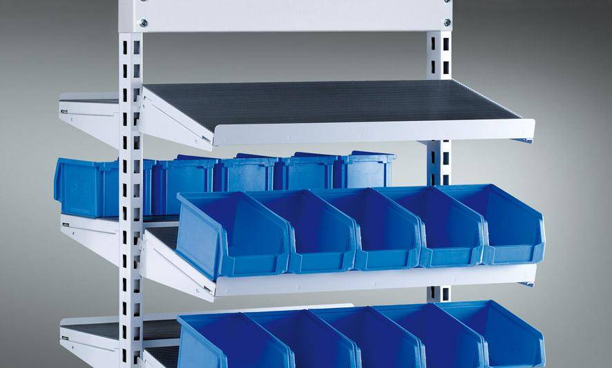 Gummi-Rillenmatte doppelseitig grau - Artikel: 7830933510