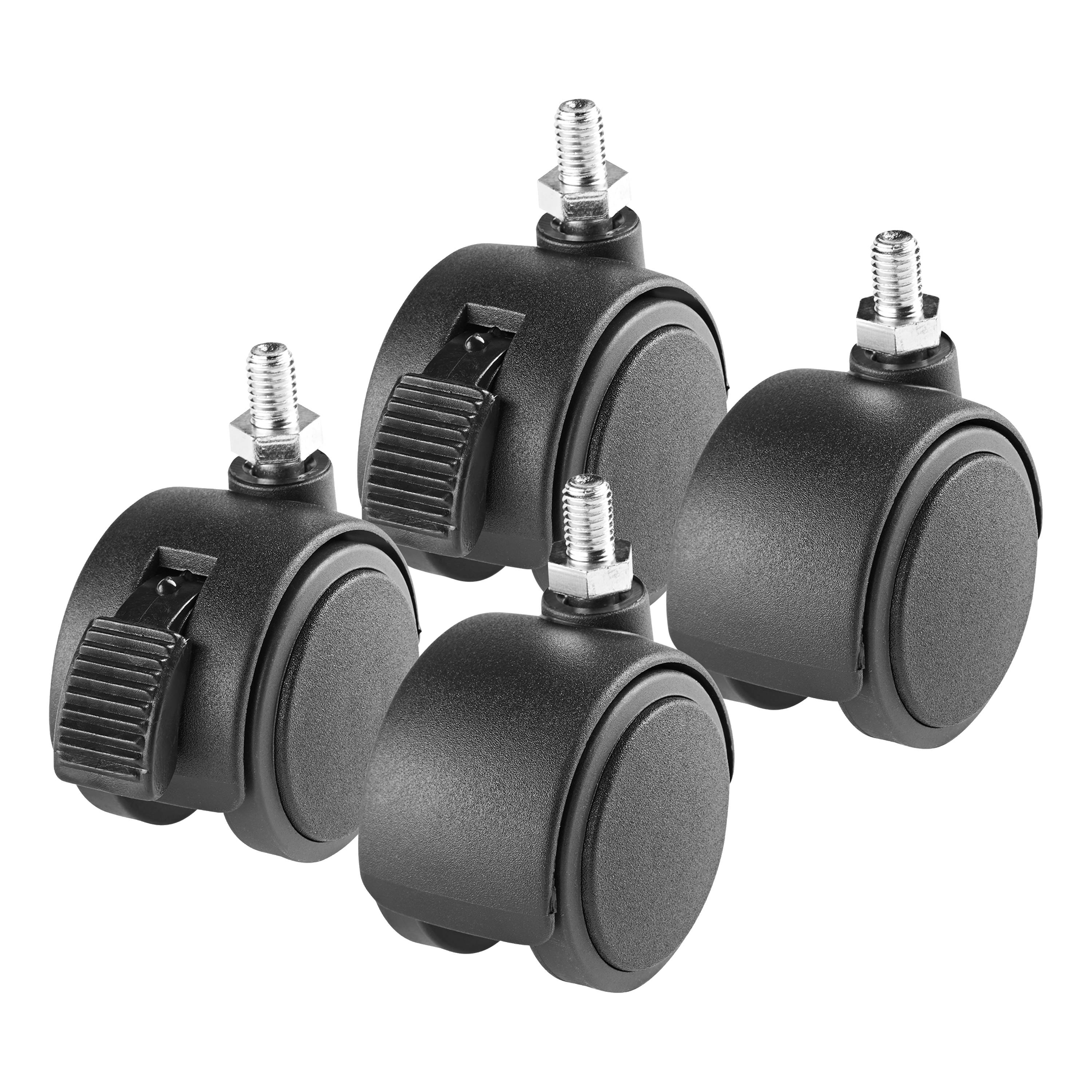 Rollensatz 4 Stk. für weiße magnetoplan Moderationstafeln