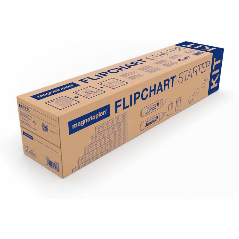 magnetoplan Flipchart Starter-Kit, 11-teilig