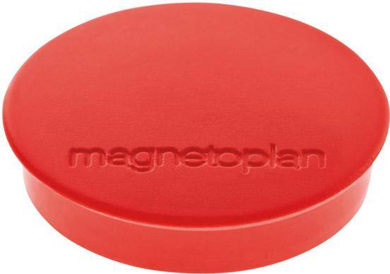 Magnet D30mm VE10 Haftkraft 700 g rot