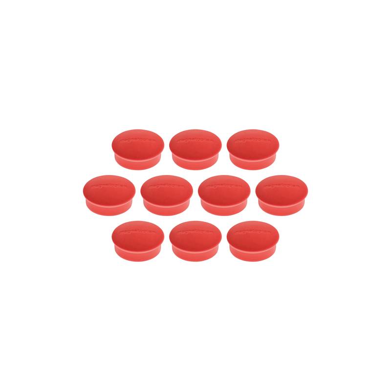 magnetoplan Discofix Rundmagnet "mini", rot