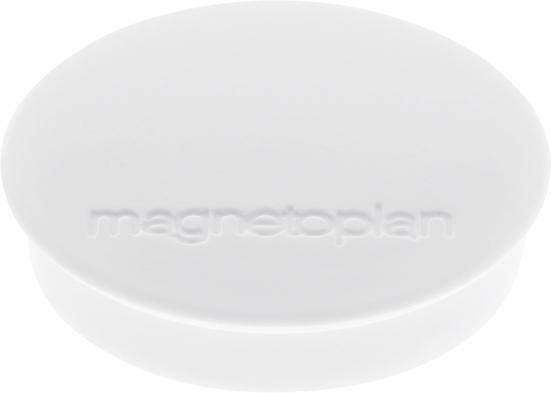Magnet D30mm VE10 Haftkraft 700 g weiss