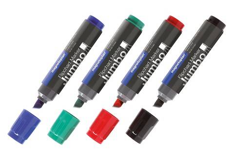 Flipchartmarker Jumbo, Farbe blau