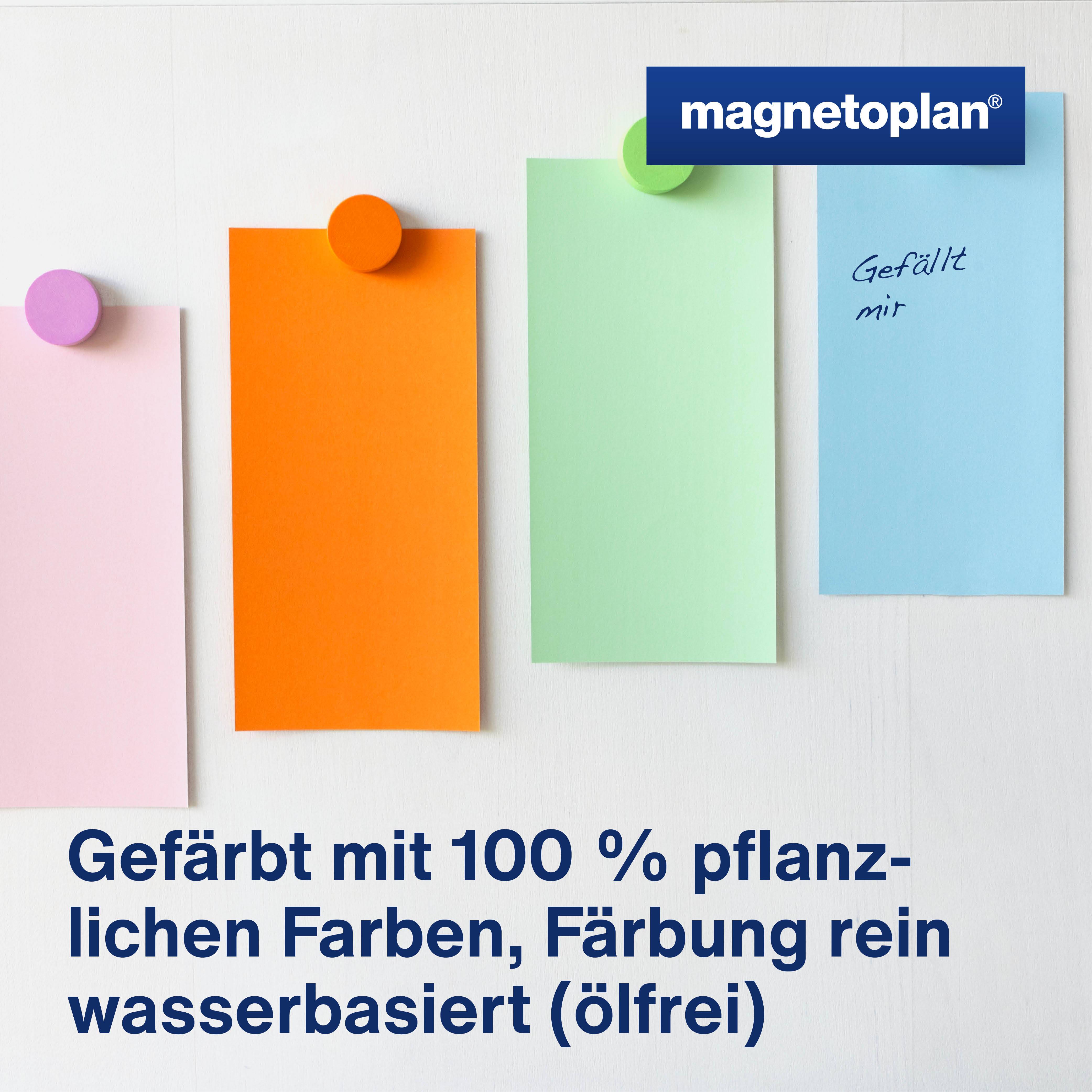 Magnetoplan Moderationskarten Blau 200x100mm 250St