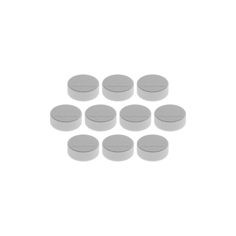 magnetoplan Discofix Rundmagnet "magnum", grau