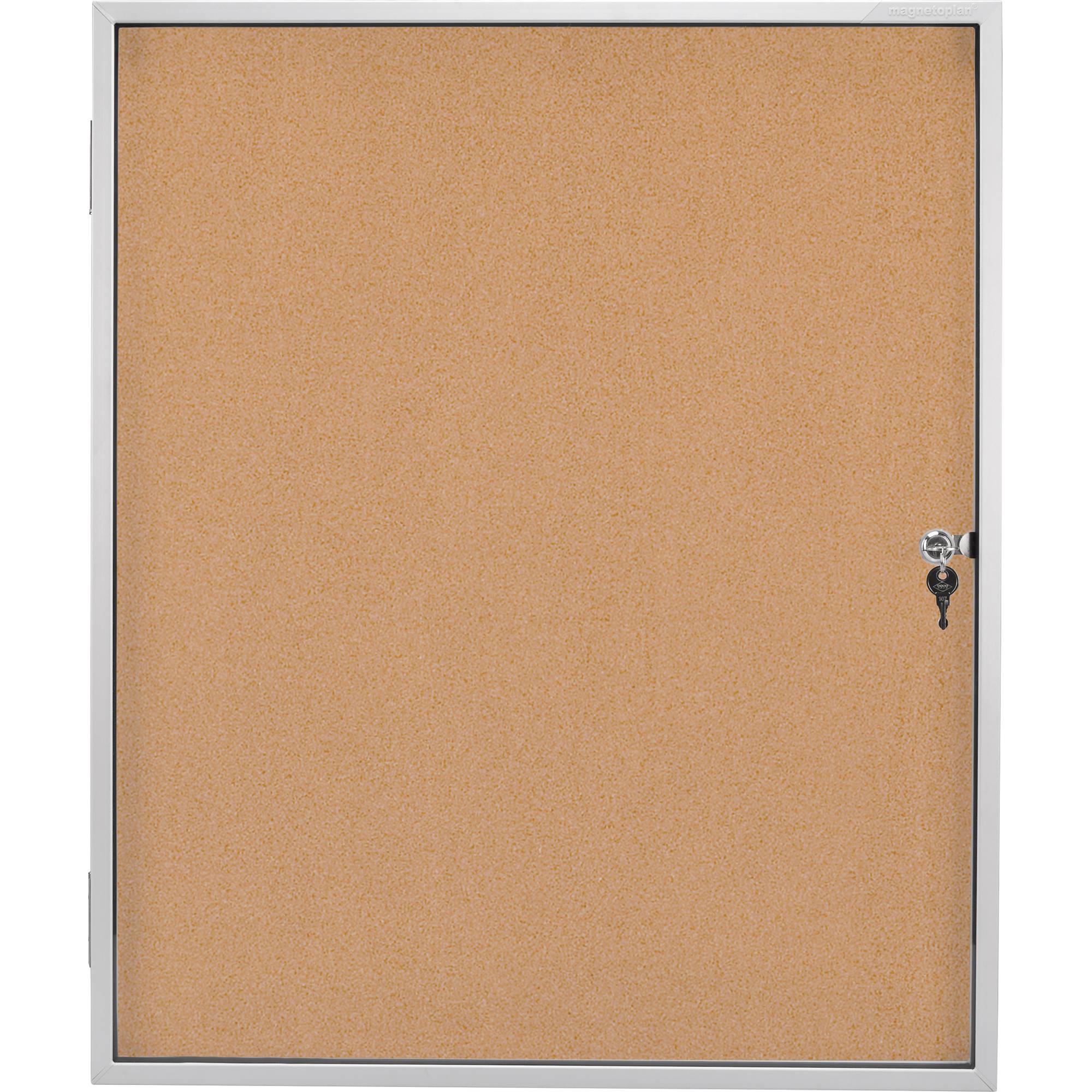 magnetoplan Schaukasten SP 1215024 61x73cm 4xDIN A4 Aluminium br