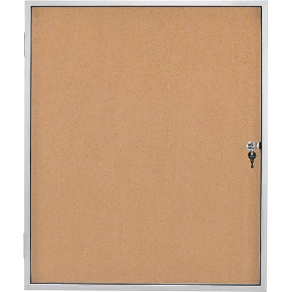 Schaukasten SP 1215024 61x73cm 4xDIN A4 Aluminium braun