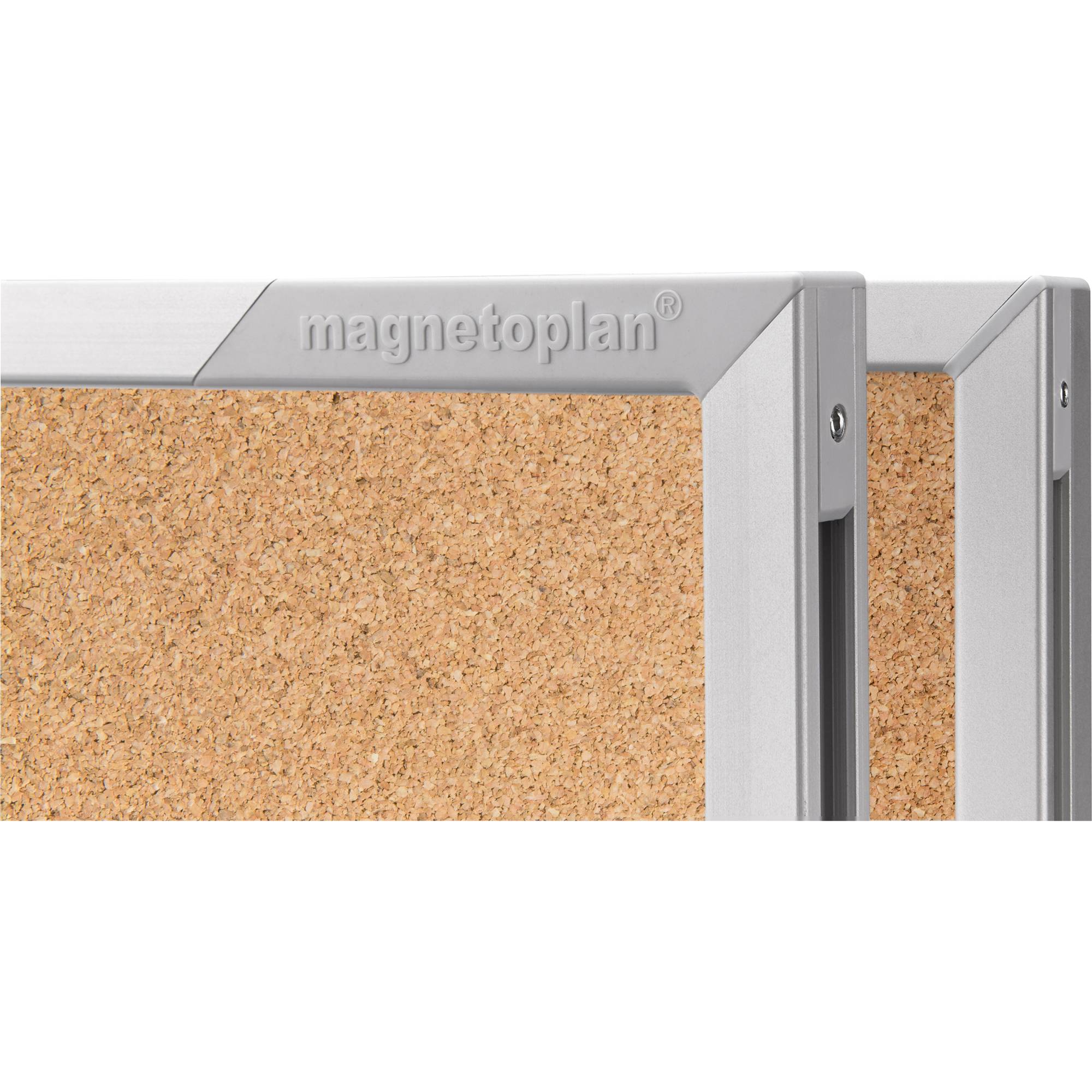 magnetoplan Schaukasten SP 1215224 87x108,5cm 9xDIN A4 Aluminium br