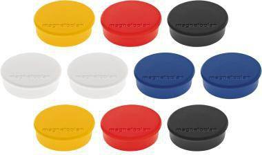 magnetoplan Magnet Discofix Hobby 1664510 25mm sortiert 10 St./Pack.