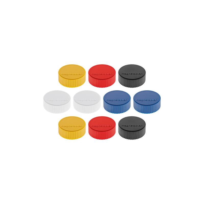 magnetoplan Discofix Rundmagnet "magnum", farbig sortiert