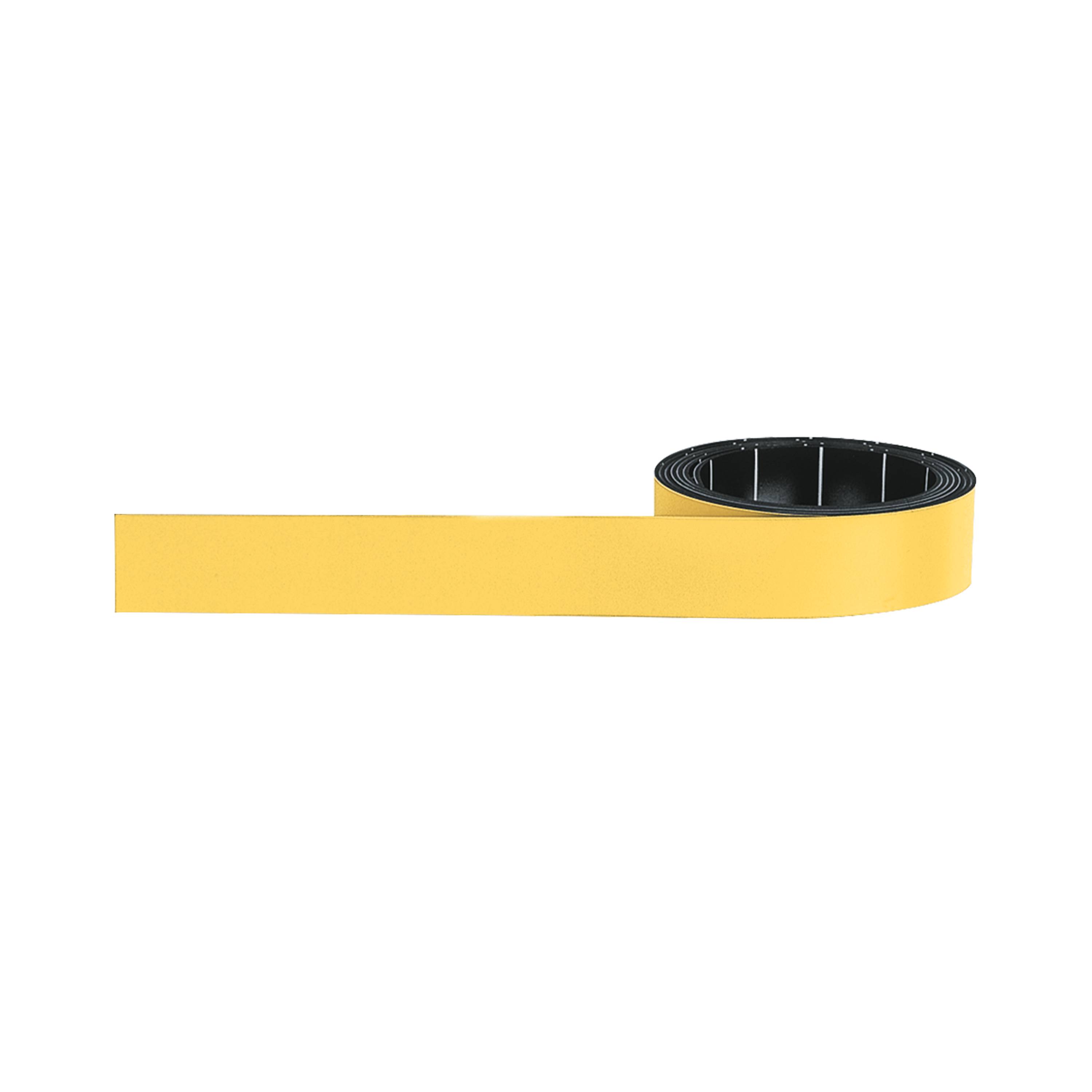 magnetoflex-Planungsband von magnetoplan, gelb, 1000 x 15 mm