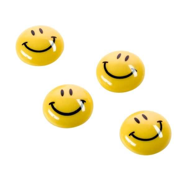 Magnet Smilies 16671 20mm gelb 8 Stück