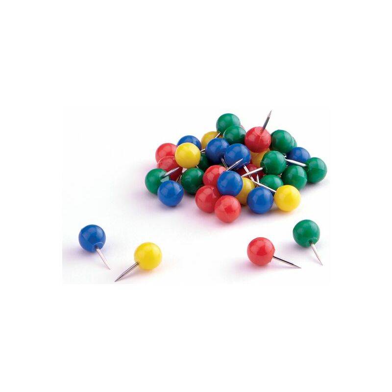 magnetoplan Markierungsnadeln, blau, Inhalt: 100 Stück