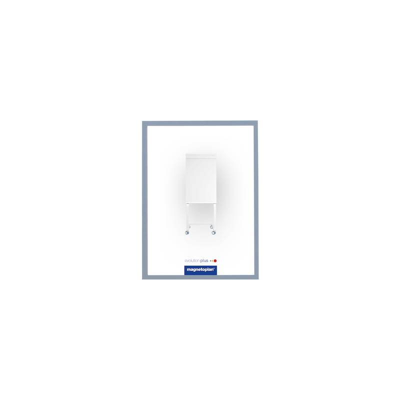 magnetoplan Magnetrahmen magnetofix, A4, grau