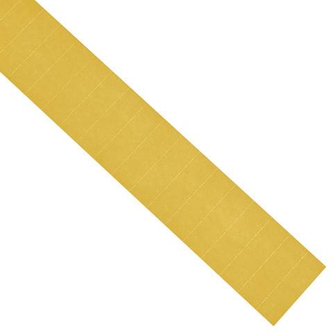 Einsteckschilder, Farbe gelb, Größe 80 x 15 mm