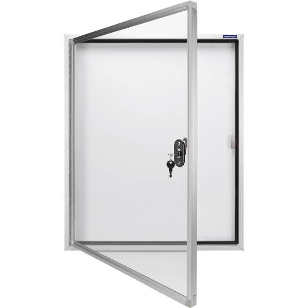 Schaukasten CC 1214200 90x112,5cm 9xDIN A4 Aluminium weiß
