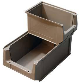 Sichtlagerkasten mk4 B148xT240xH130 mm PE VE 25 Stk. - Artikel: 7830403532