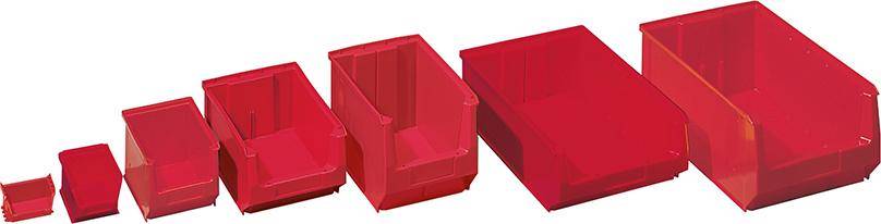 Sichtlagerkasten mk2 B310xT500xH200 mm rot VE 10 Stk. - Artikel: 7830403500
