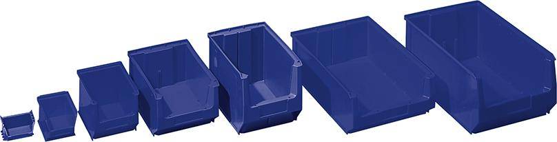 Sichtlagerkasten mk3z B210xT350xH140 mm blau VE 14 Stk. - Artikel: 7830403510